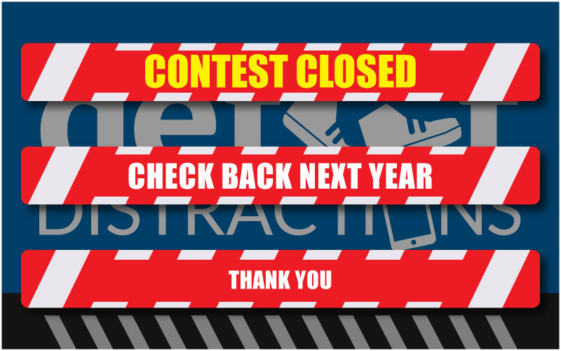 Defeet Distractions contest closed logo