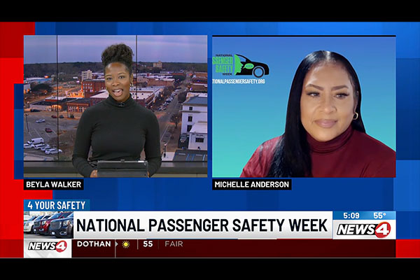 National Passenger Safety Week 2026: WTVY-TV CBS 4  segment