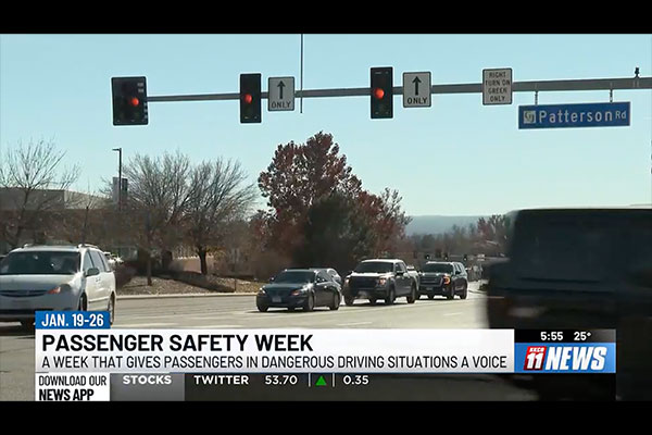 National Passenger Safety Week 2026: KKCO-TV NBC 11 segment