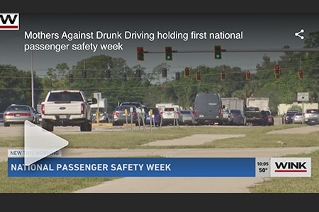 National Passenger Safety Week: WINK-TV  Ft. Meyers FL, CBS 11   