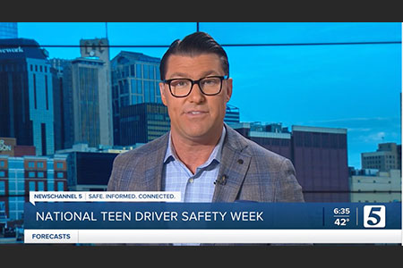 anchor for WTVF-TV    5    Nashville TN